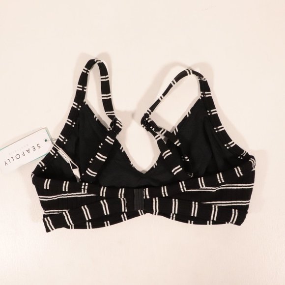 NWT Seafolly Inka Stripe D Cup Bralette - Picture 6 of 9